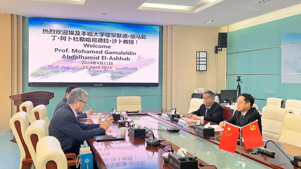 埃及本哈大学到访我院洽谈合作事宜